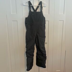 L.L. Bean Kid’s Black Snow Bib Overalls Size 12